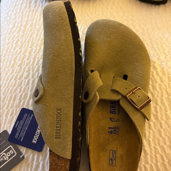- Womens Birkenstock Boston Clog Sz 10 - Picture 3 of 4